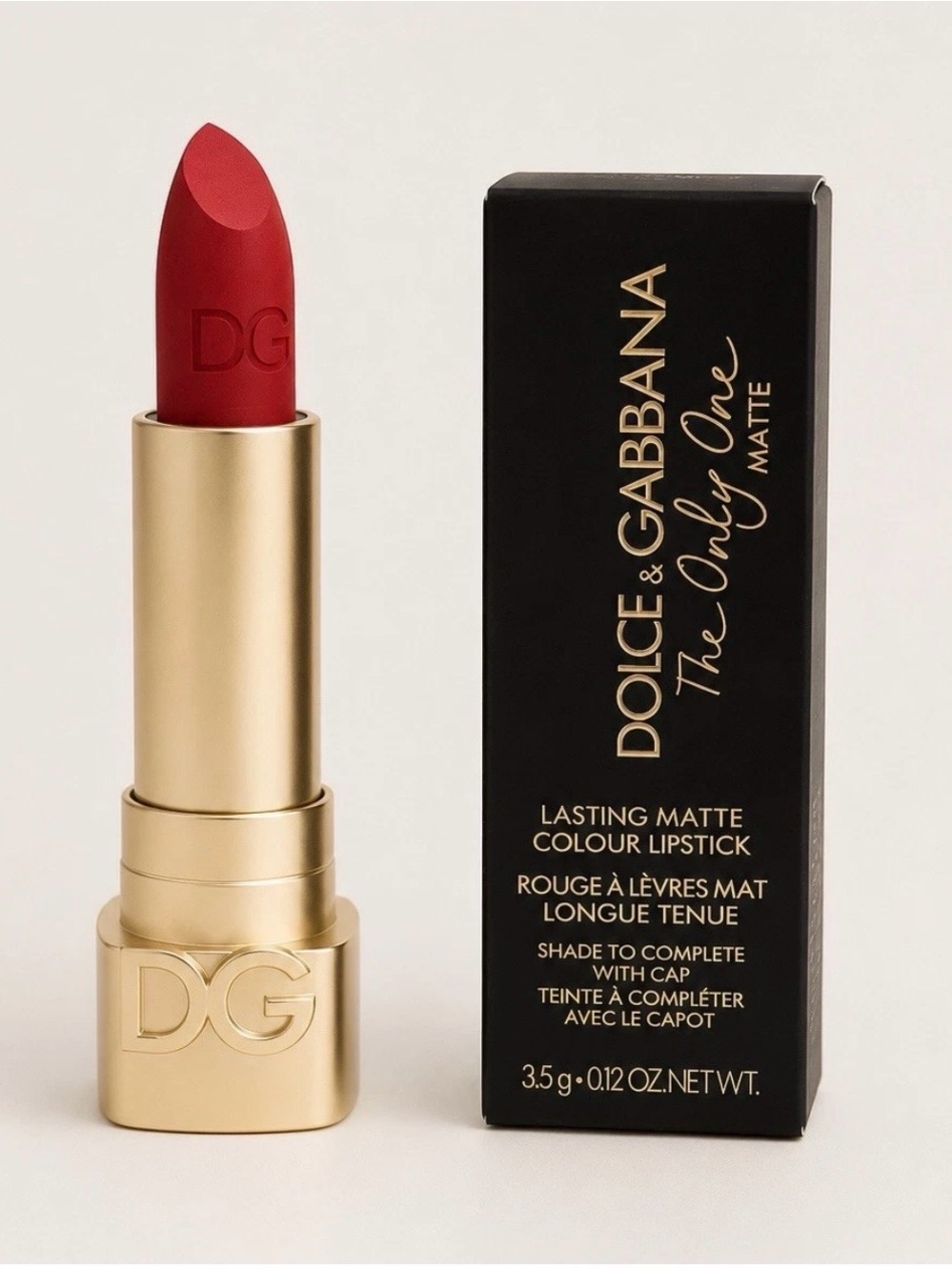 Dolce & Gabbana The Only One Matte Lipstick BNIB in Spicy Touch